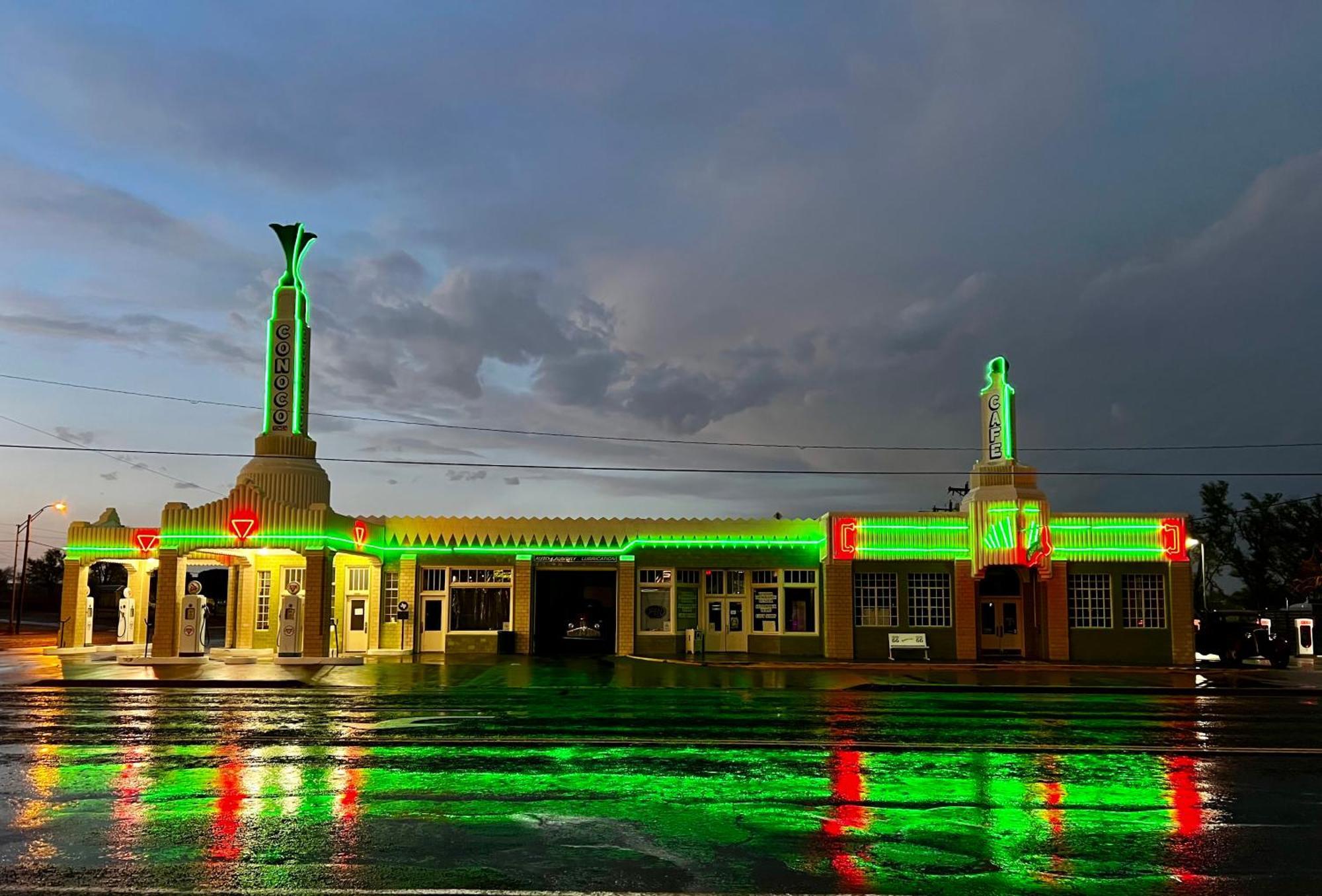 Western Motel Shamrock Extérieur photo